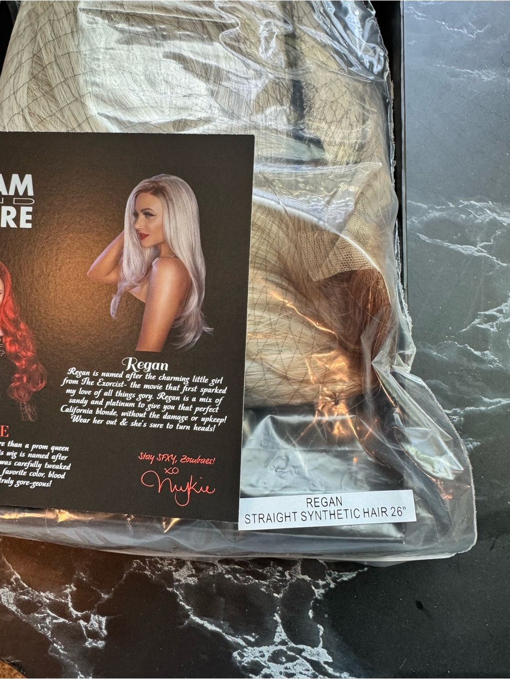NEW Regan wig Mykie Glam & Gore Collection - Picture 5 of 6
